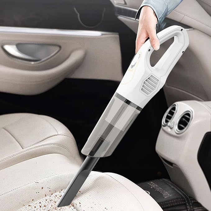 Smart Portable Vacuum Cleaner – 120W Power, 30 Min Runtime, Washable Filter