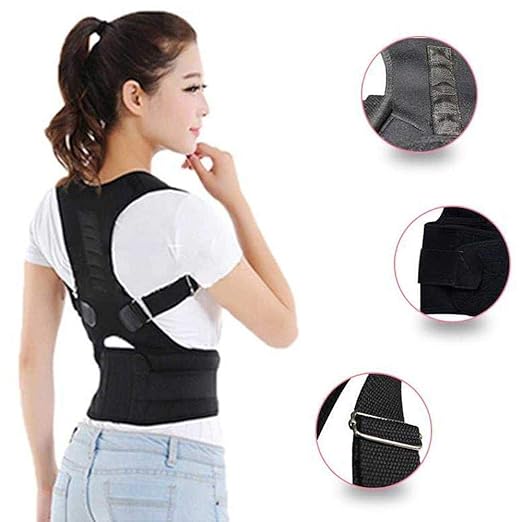 Posture Corrector Therapy Shoulder Back Support Belt | Improve Posture & Relieve Pain | Unisex & Invisible