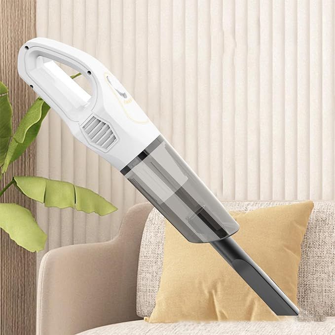 Smart Portable Vacuum Cleaner – 120W Power, 30 Min Runtime, Washable Filter